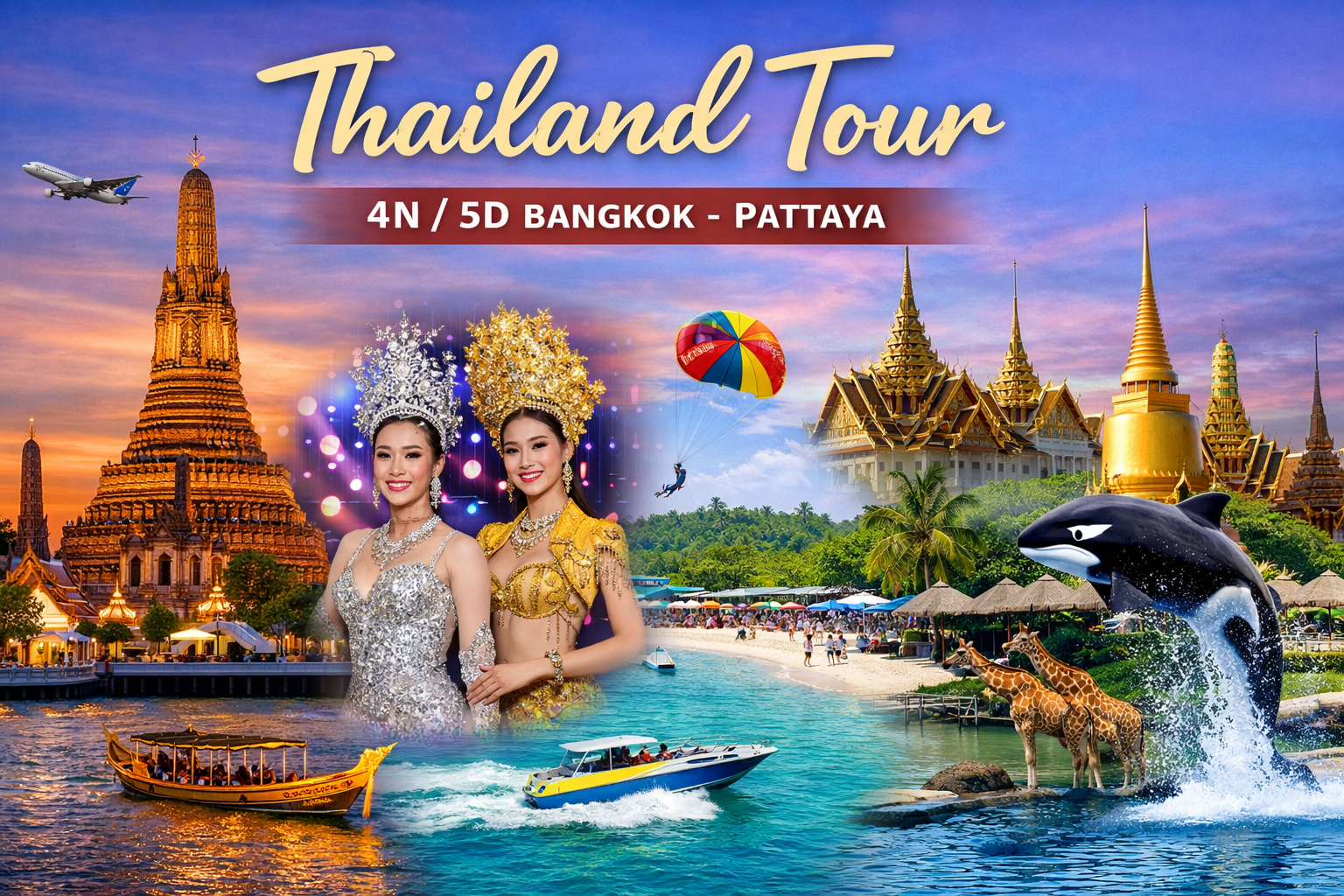 Bangkok Pattaya 4N 5D Tour