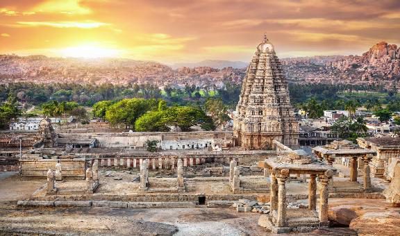 Day 2: Virupaksha Temple and Hampi Bazaar